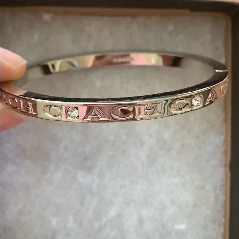 New Coach silver bracelet